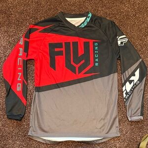 FLY Racing Kids Red and Black Jersey